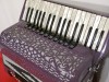 Borsini K9 purple decorated 4 voice double cassotto with new MIDI and microphones
